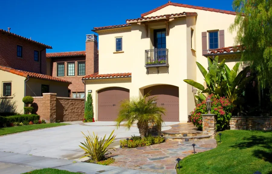 spanish ranch house in california