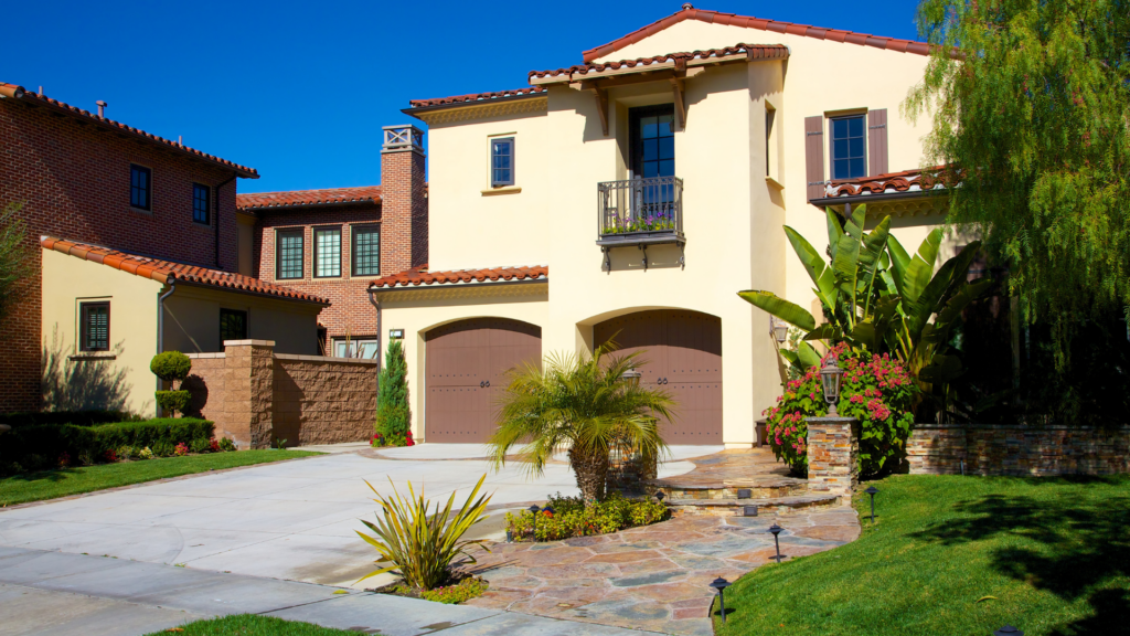 spanish ranch house in california