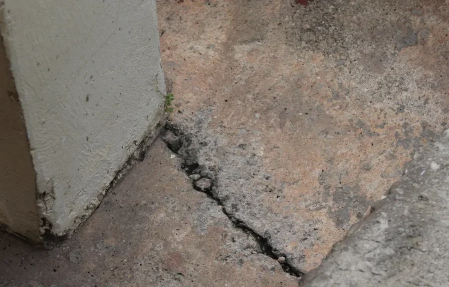 Foundation Cracks in floor and wall