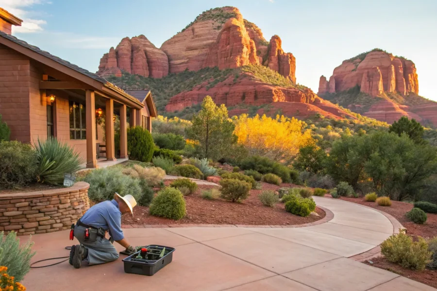 Foundation repair contractor in Sedona, AZ.