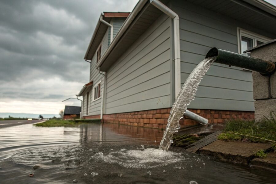 Misdirected Downspouts Can Wreck Your Foundation
