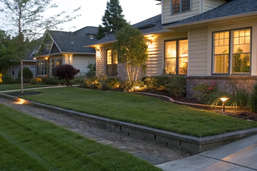 A healthy home exterior, protected by professional crawl space services.