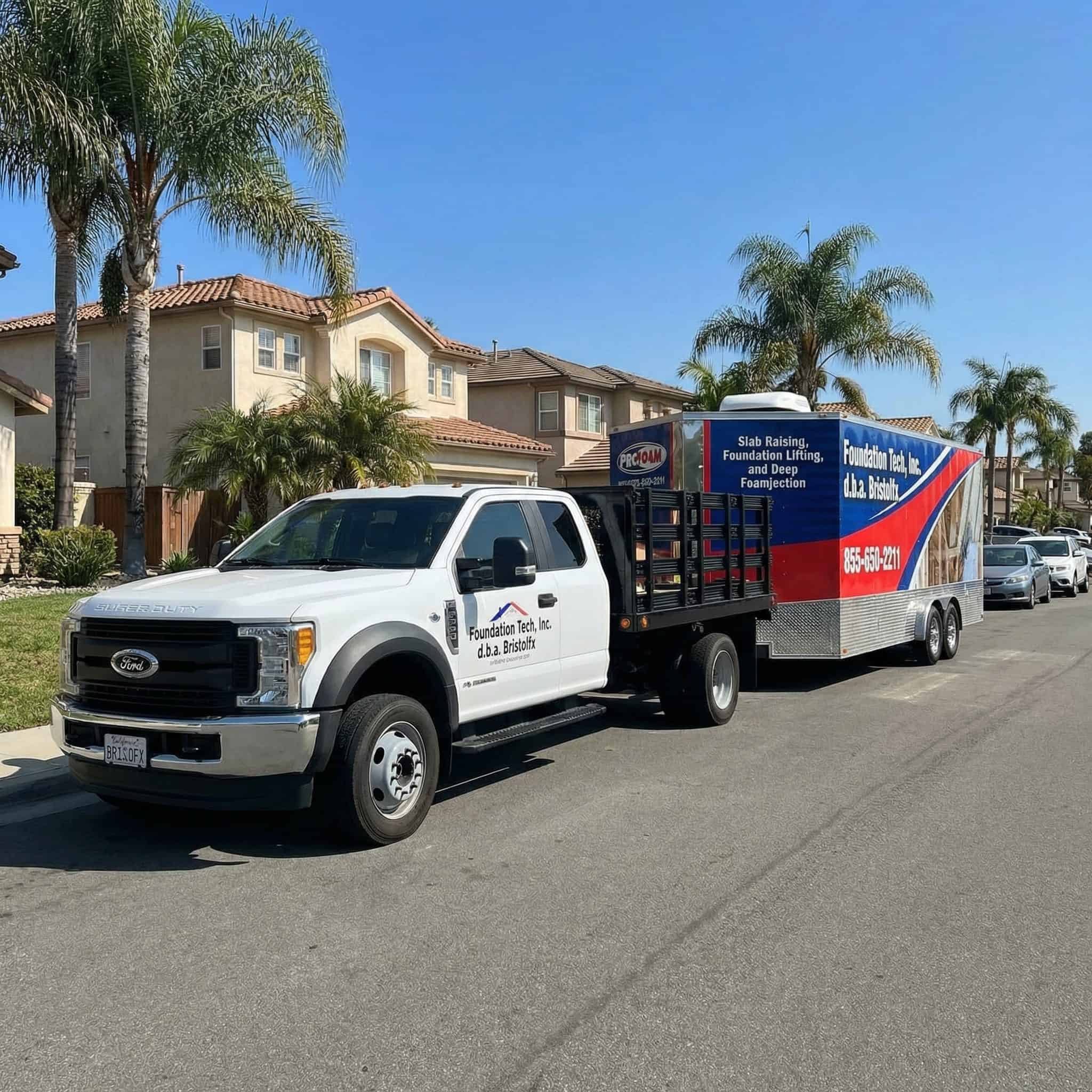 Bristol FX Foundation Tech foam injection rig