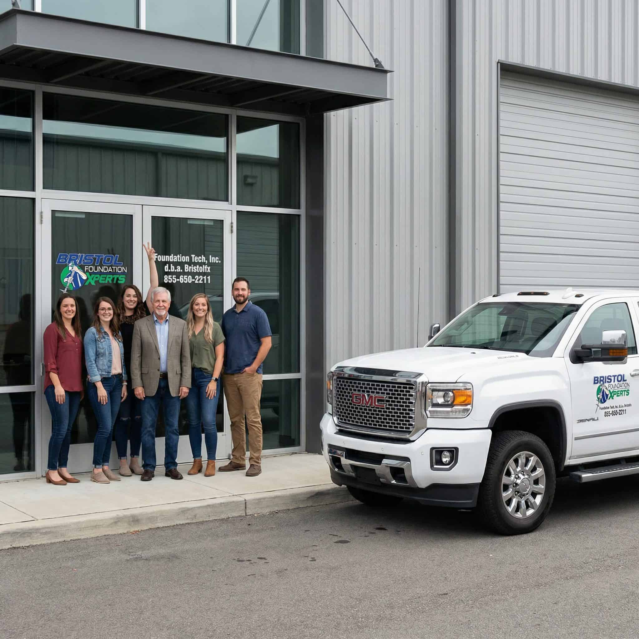 Bristol FX Foundation Experts office staff and customer service team California and Arizona 2024