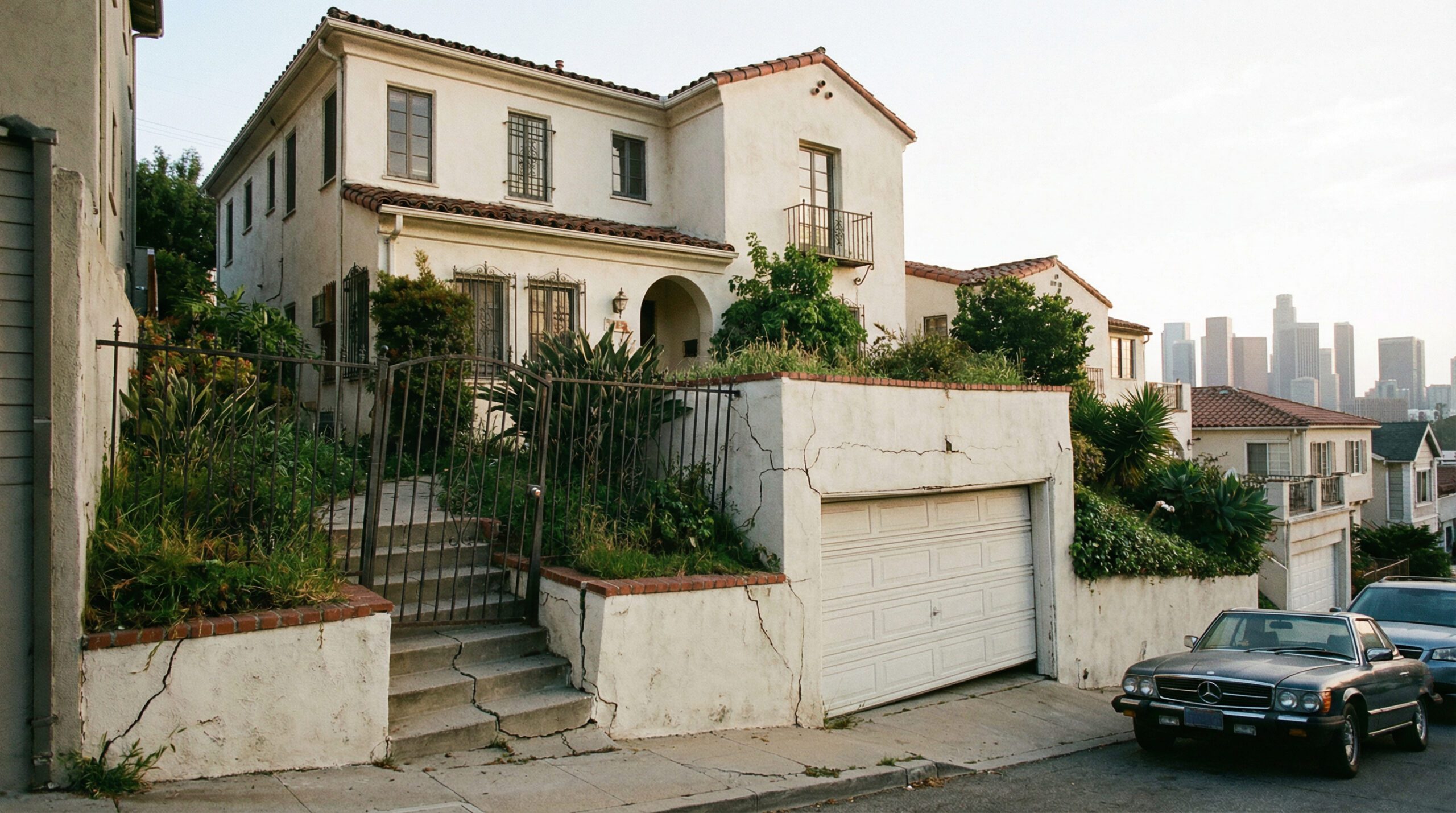 Los Angeles home with substantial foundation and structural damage